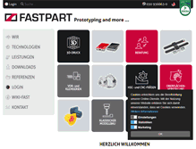 Tablet Screenshot of fast-part.de